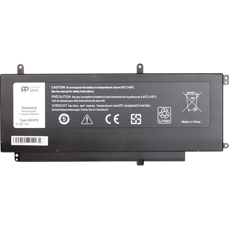 Акумулятор PowerPlant для ноутбуків DELL Inspiron 15 7547 (D2VF9) 11.1V 3400mAh (NB441112)