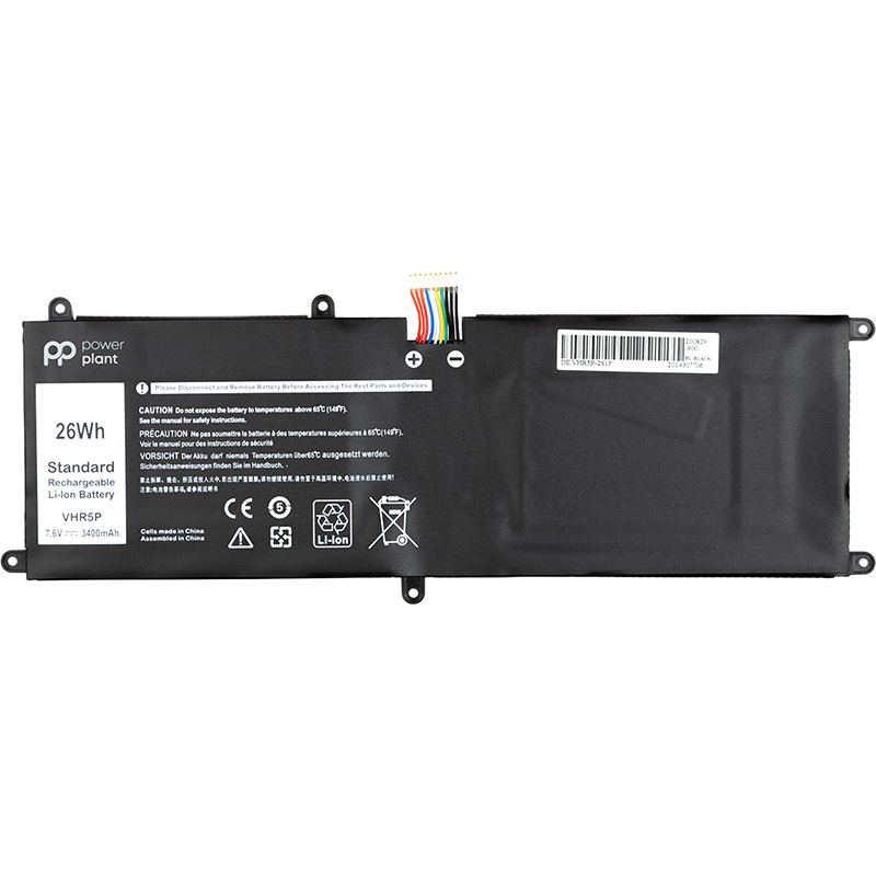 Акумулятор PowerPlant для ноутбуків DELL Latitude 11 5175 (VHR5P) 7.6V 3400mAh (NB441136)