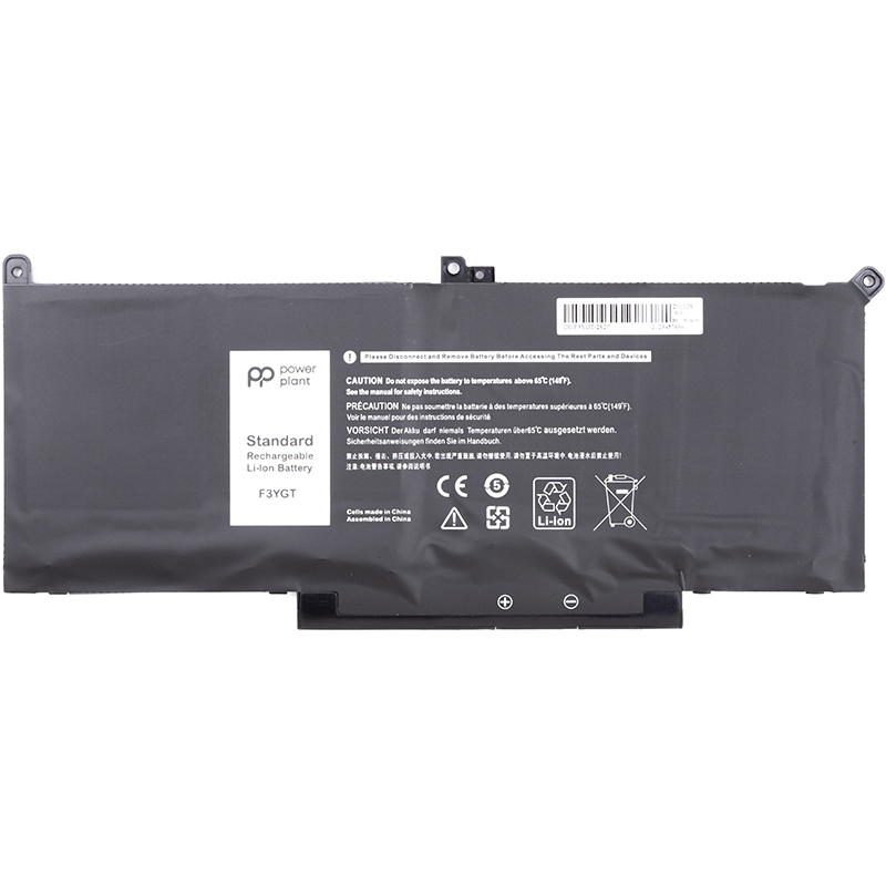 Акумулятор PowerPlant для ноутбуків DELL Latitude 7280 (DM3WC) 7.6V 58Wh (NB441167)