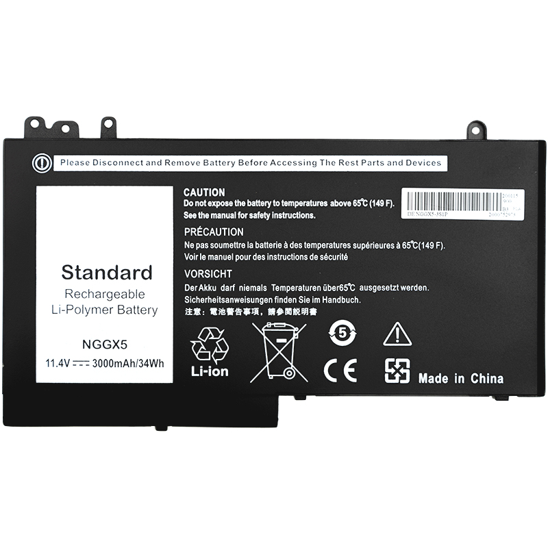 Акумулятор PowerPlant для ноутбуків DELL Latitude 12 Series (NGGX5) 11.4V 3000mAh (NB441235)