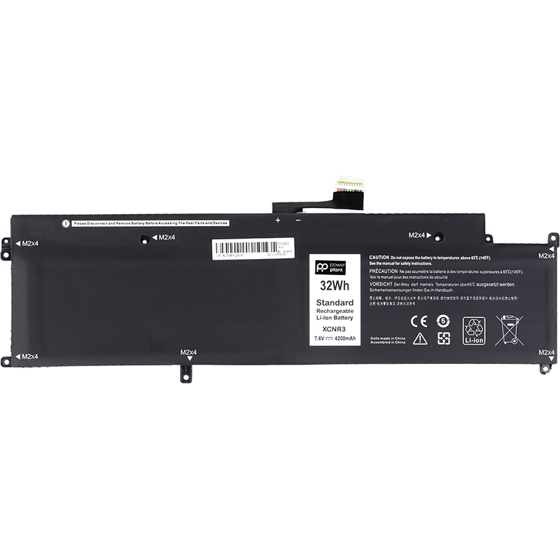 Акумулятор PowerPlant для ноутбуків DELL Latitude 13 7370 (XCNR3) 7.6V 4200mAh (NB441556)