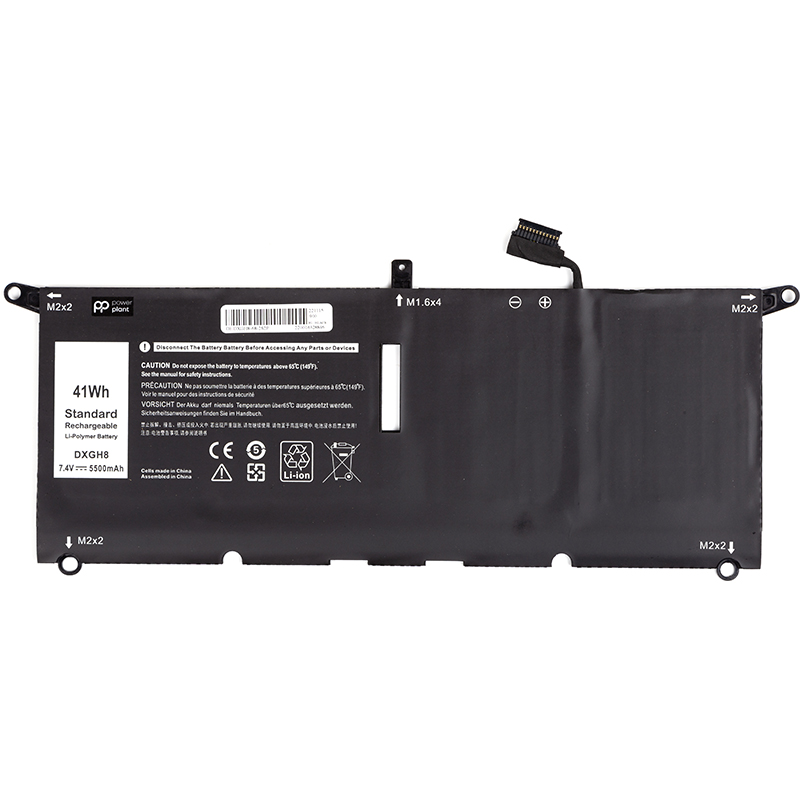 Акумулятор PowerPlant для ноутбуків DELL Inspiron 13 5000 (DXGH8) 7.4V 5500mAh (NB441792)