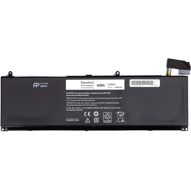 Акумулятор PowerPlant для ноутбуків DELL Inspiron 11 3135 (CGMN2) 11.1V 3600mAh (NB441808)