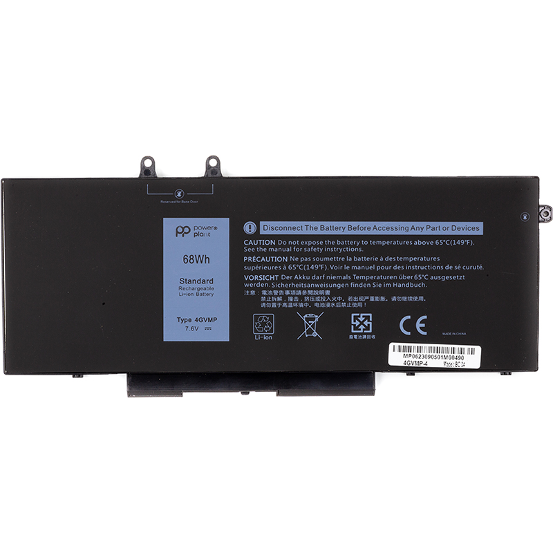 Акумулятор PowerPlant для ноутбуків DELL Latitude 5400 Series (4GVMP) 7.6V 8500mAh (NB441921)
