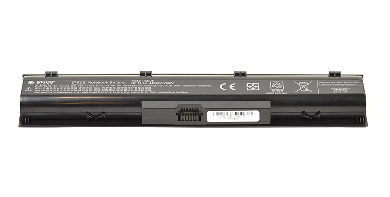 Акумулятор PowerPlant для ноутбуків HP ProBook 4730s (HP4730LH, HSTNN-IB2S) 14.4V 4400mAh (NB460663)