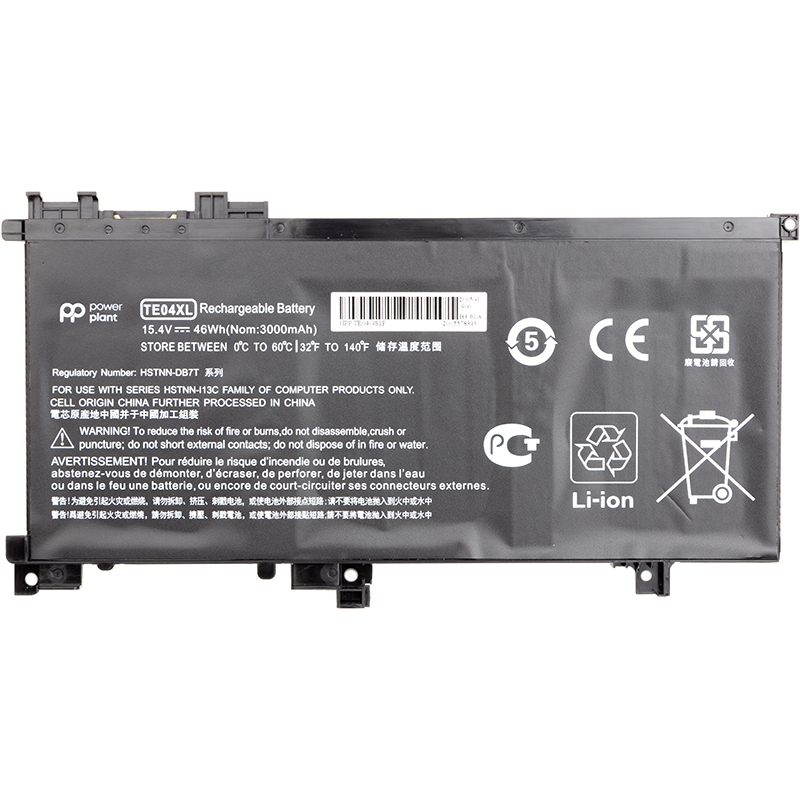 Акумулятор PowerPlant для ноутбуків HP Omen 15 AX200 (HSTNN-DB7T, TE04) 15.4V 3000mAh (NB461462)