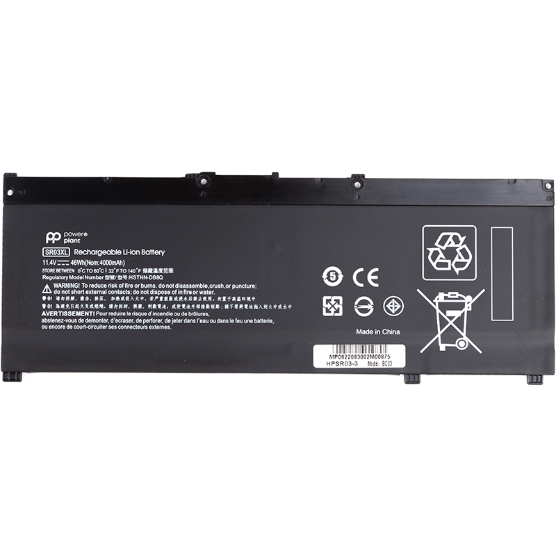 Акумулятор PowerPlant для ноутбуків HP Envy X360 15-cn0000 Series (SR03XL) 11.4V 4000mAh (NB461936)