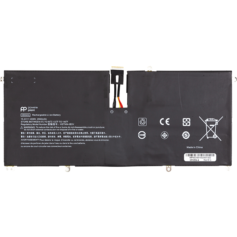 Акумулятор PowerPlant для ноутбуків HP Envy Spectre XT 13 (HD04XL) 15.4V 2950mAh (NB462049)