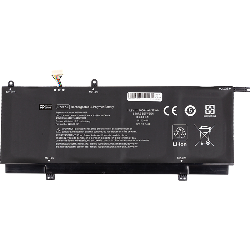 Акумулятор PowerPlant для ноутбуків HP Spectre x360 Convertible 13T-AP000 (SP04XL) 14.8V 4000mAh (NB462216)