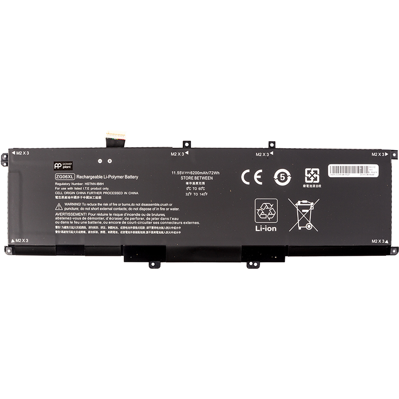 Акумулятор PowerPlant для ноутбуків HP ZBook Studio X360 G5 (ZG06XL) 11.55V 6200mAh (NB462353)