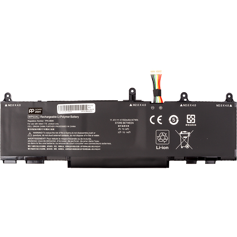 Акумулятор PowerPlant для ноутбуків HP EliteBook 840 G10 (WP03) 11.4V 4150mAh (NB462360)