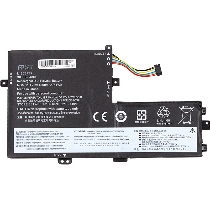 Акумулятор PowerPlant для ноутбуків LENOVO Ideapad S340-14IML (L18C3PF7) 11.4V 4500mAh (NB482092)