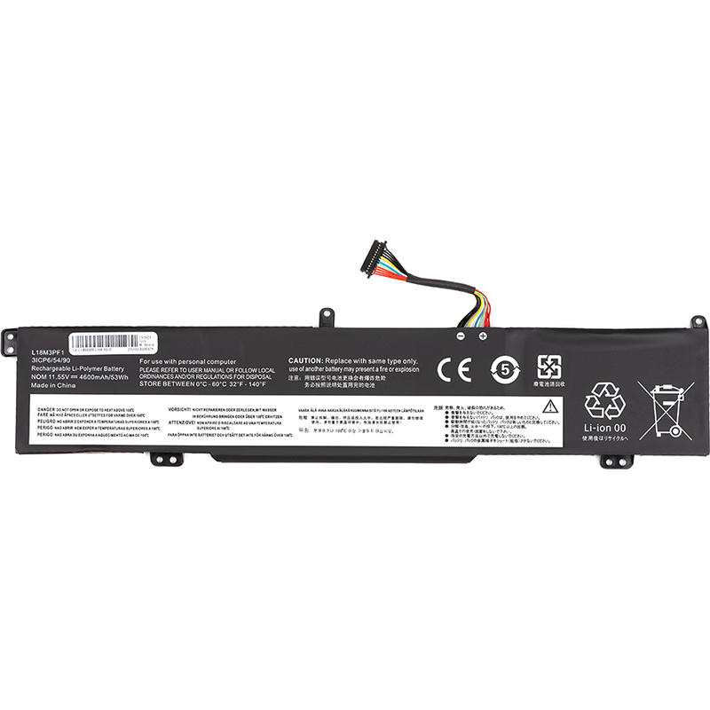 Акумулятор PowerPlant для ноутбуків LENOVO Ideapad L340 Gaming (L18M3PF1) 11.55V 4600mAh (NB482153)