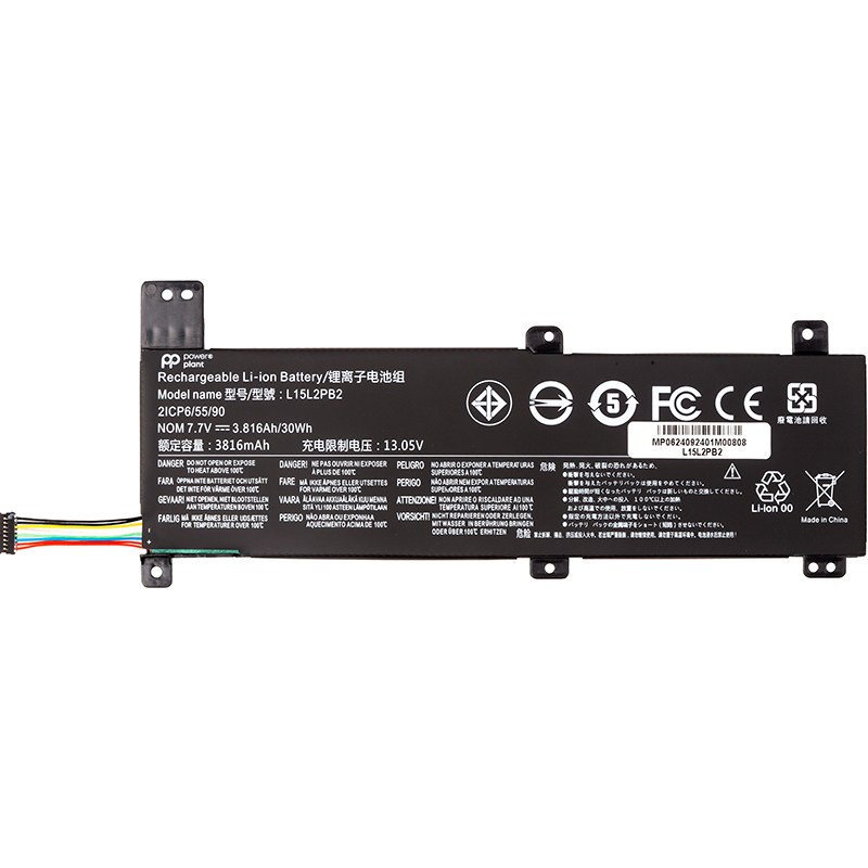 Акумулятор PowerPlant для ноутбуків LENOVO IdeaPad 310-14ISK (L15L2PB2) 7.7V 3816mAh (NB482603)