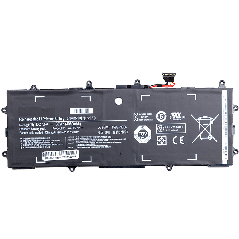Акумулятор для ноутбуків SAMSUNG Chromebook Series 3 (NP905S3G) 7.5V 4080mAh (original) (NB490103)