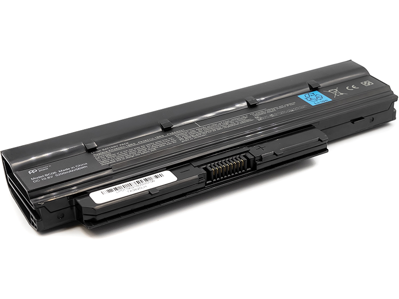 Акумулятор PowerPlant для ноутбуків Toshiba Satellite T210D (PA3820U-1BRS, TA3820LH) 10.8V 5200mAh (NB510320)