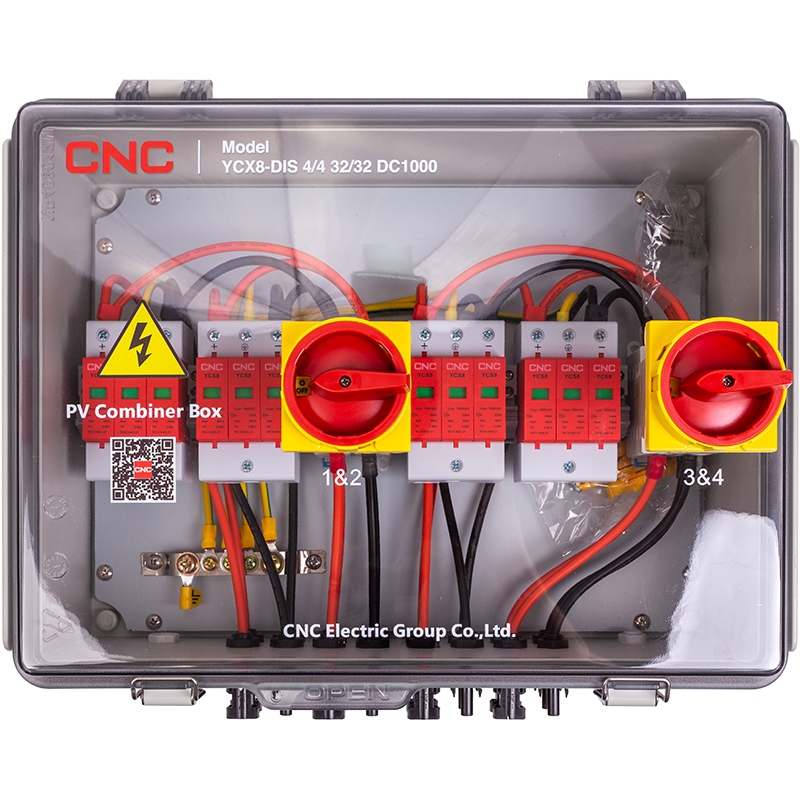 Панель відключення PV CNC 4in-4out YCX8-DIS 4/4 32/32 DC1000 (NV822317)