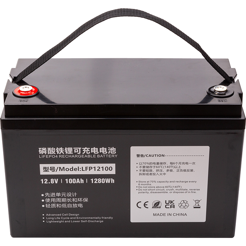 Акумулятор PowerPlant LiFePO4 12.8V 100Ah (LFP12100) (NV822430)