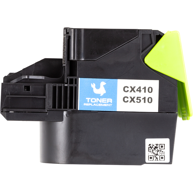 Картридж PowerPlant Lexmark CX310/CX410/CX510 CY (з чипом) (PP-TFL274C)