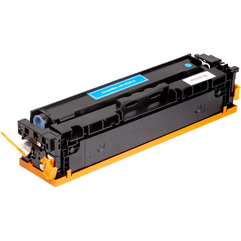 Картридж PowerPlant HP Color LaserJet Pro M454dn (W2031A) CY (з чипом) (PP-W2031A)