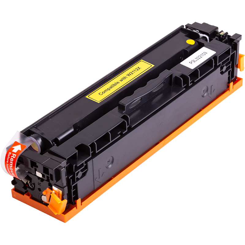 Картридж PowerPlant HP Color LaserJet Pro M255dw (W2112X) YL (з чипом) (PP-W2112X)