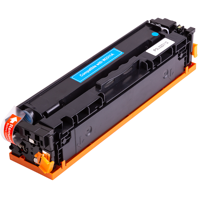 Картридж PowerPlant HP Color LaserJet Pro MFP M182nw (W2311A) CY (з чипом) (PP-W2311A)