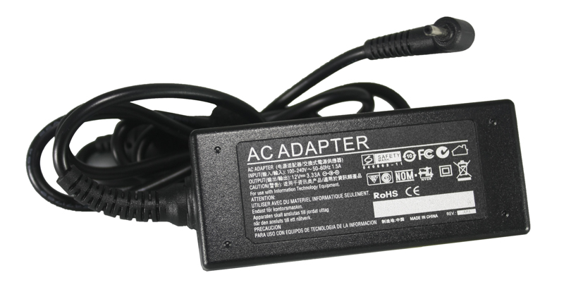 Блок живлення для ноутбуків PowerPlant SAMSUNG 220V, 12V 40W 3.3A (2.5*0.7) (SA40A2507)