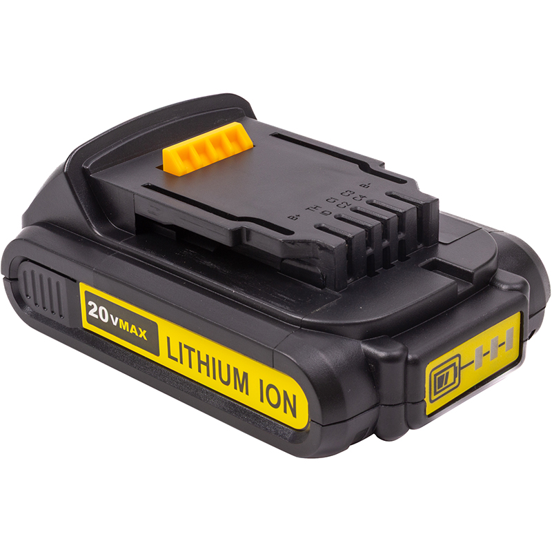Акумулятор PowerPlant для електроінструментів DEWALT XR 20V, 2Ah, Li-ion (TB922000)