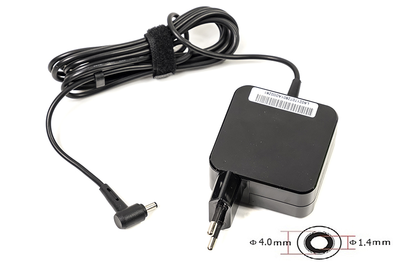 Блок живлення для ноутбуків PowerPlant ASUS 220V, 19V 33W 1.75A (4.0*1.35) wall mount (WM-AS33F4014)