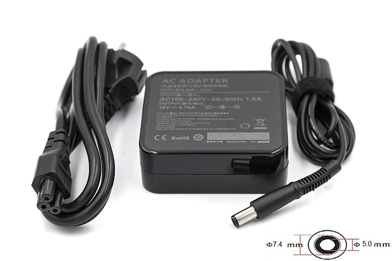 Блок живлення для ноутбуків PowerPlant HP 220V, 19V 90W 4.74A (7.4*5.0) wall mount (WM-HP90F7450)