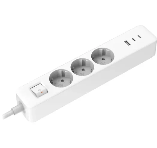 Мережевий фільтр-подовжувач Xiaomi Power Strip, 3 розетки/3USB BHR07UKEU (PG-BHR07UKEU)
