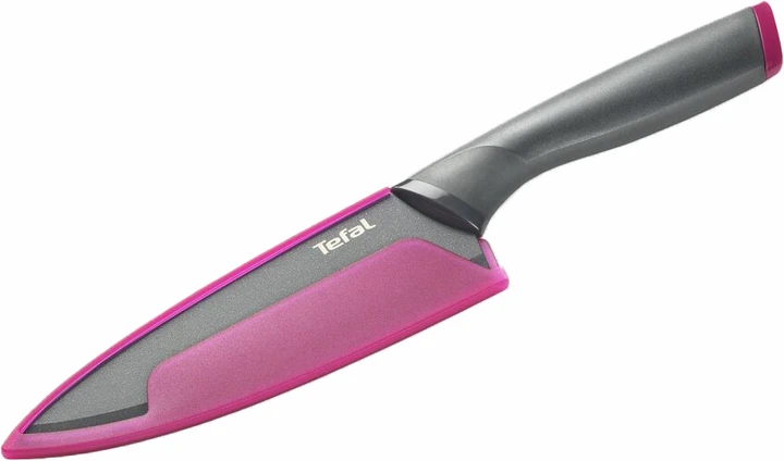 Ніж шеф-кухаря Tefal Fresh Kitchen з чохлом 15 см K1220304 (PG-K1220304)