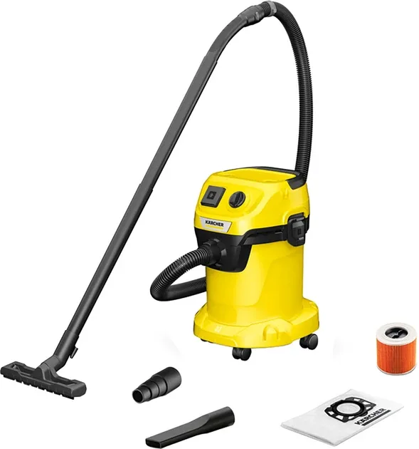 Пилосос гоcподарський Karcher WD 3 P V-17/4/20 1.628-170.0 (PG-WD3P (1.628-170.0))
