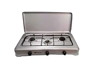 Таганок 3-х кам. Yucel O-300-LPG-Silver (PG-O300LPGsilver)