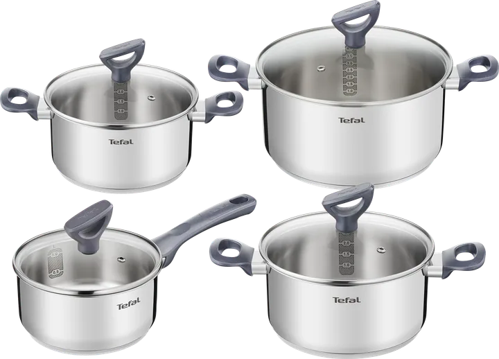 Набір посуду з 8 предметів Tefal Daily Cook G712S855 (PG-G712S855)