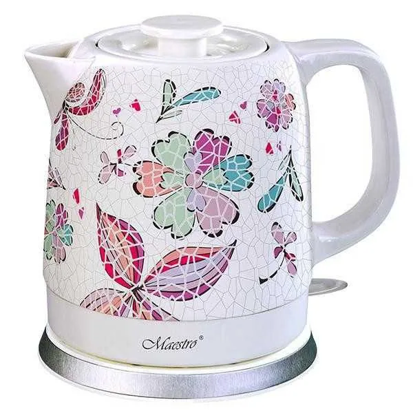 Чайник кераміка Maestro MR-068-Flowers (PG-MR068Flowers)