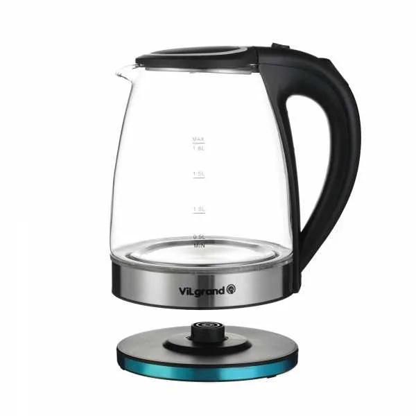 Чайник скло Vilgrand VL1188GK Black (PG-VL1188GKblack)