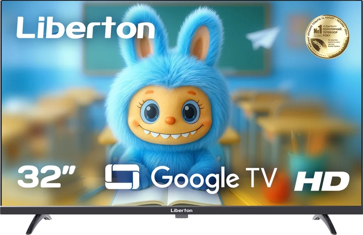 Телевізор Liberton діагональ 32" HD LTV-32H06GT (PG-LTV32H06GT)