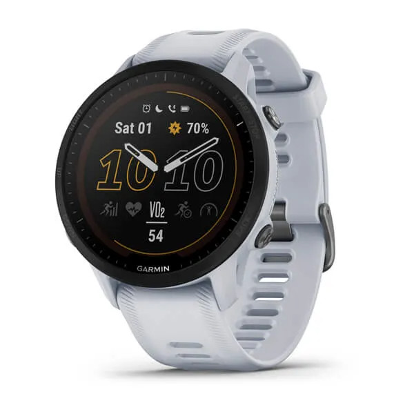 Смарт-годинник Garmin Forerunner 955 Solar Whitestone (010-02638-01/21) (NW17252)