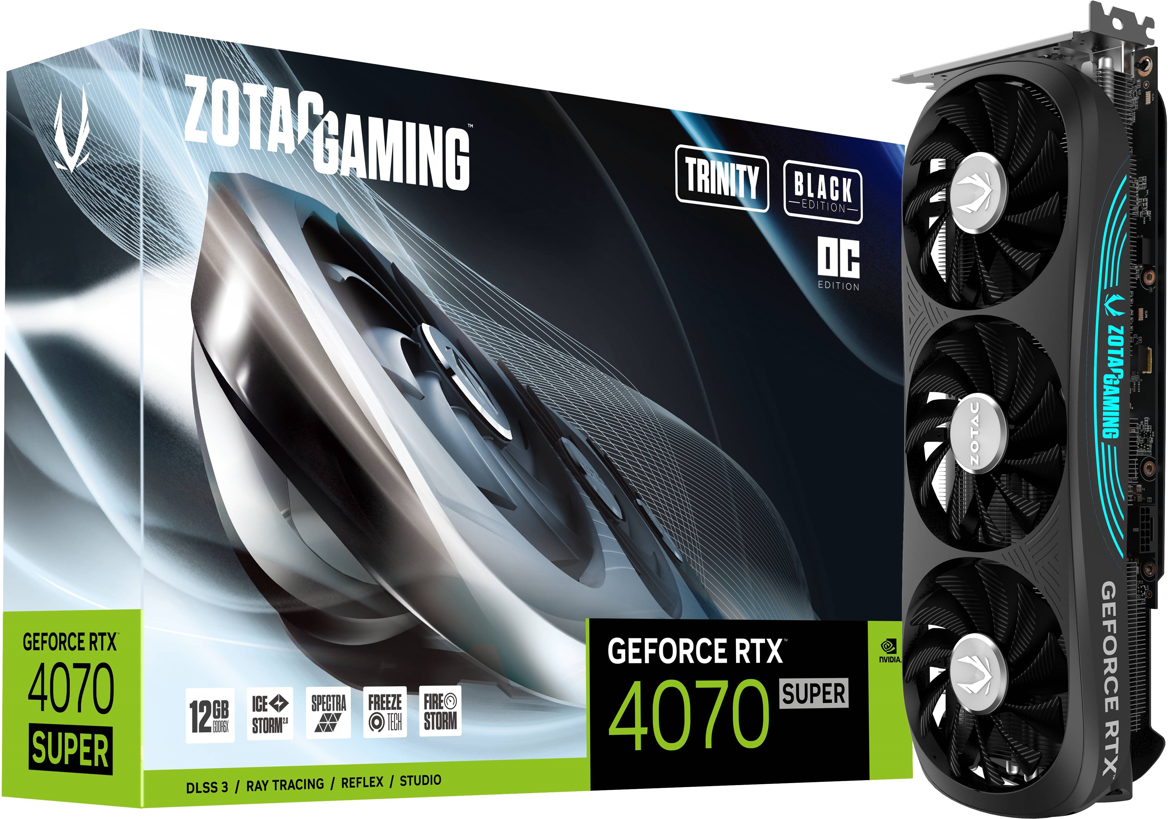 Відеокарта Zotac RTX 4070 Super Trinity (ZT-D40720J-10P)