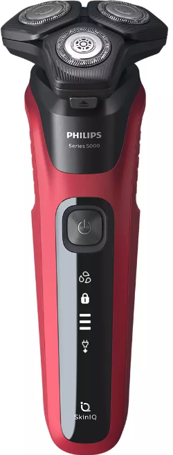 Philips Series 5000 - Wet & Dry Electric Shaver, S5583/38, red