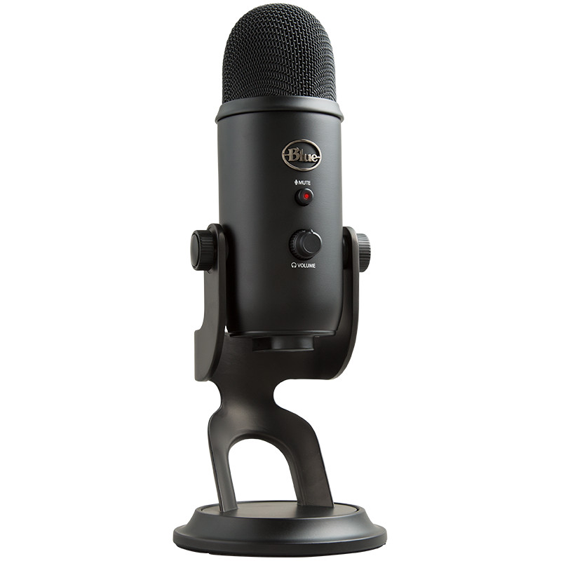 Мікрофон студійний/ для ПК Blue Microphones Yeti Blackout (988-000229) (NW58651)
