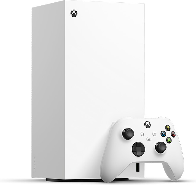 Microsoft - 【新品未開封】xbox series x Microsoft Xbox Series X All-Digital Edition 1TB - купить игровую