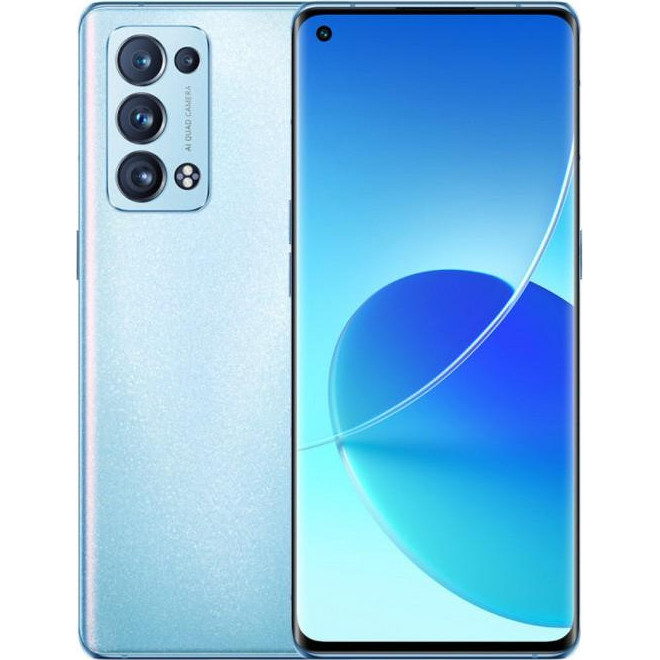 Смартфон OPPO Reno6 Pro 5G 12/256GB Arctic Blue (NW20947)