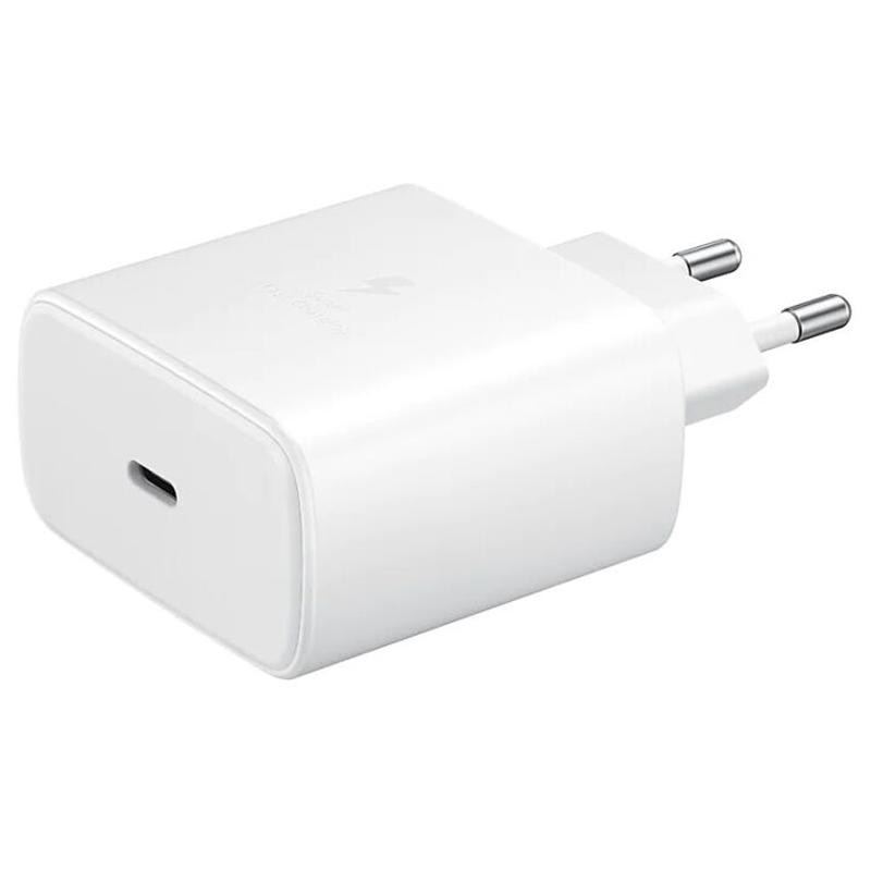 Зарядний пристрій Samsung Fast Charging Type-C 45W White (EP-TA845XWEGRU) (NW23867)