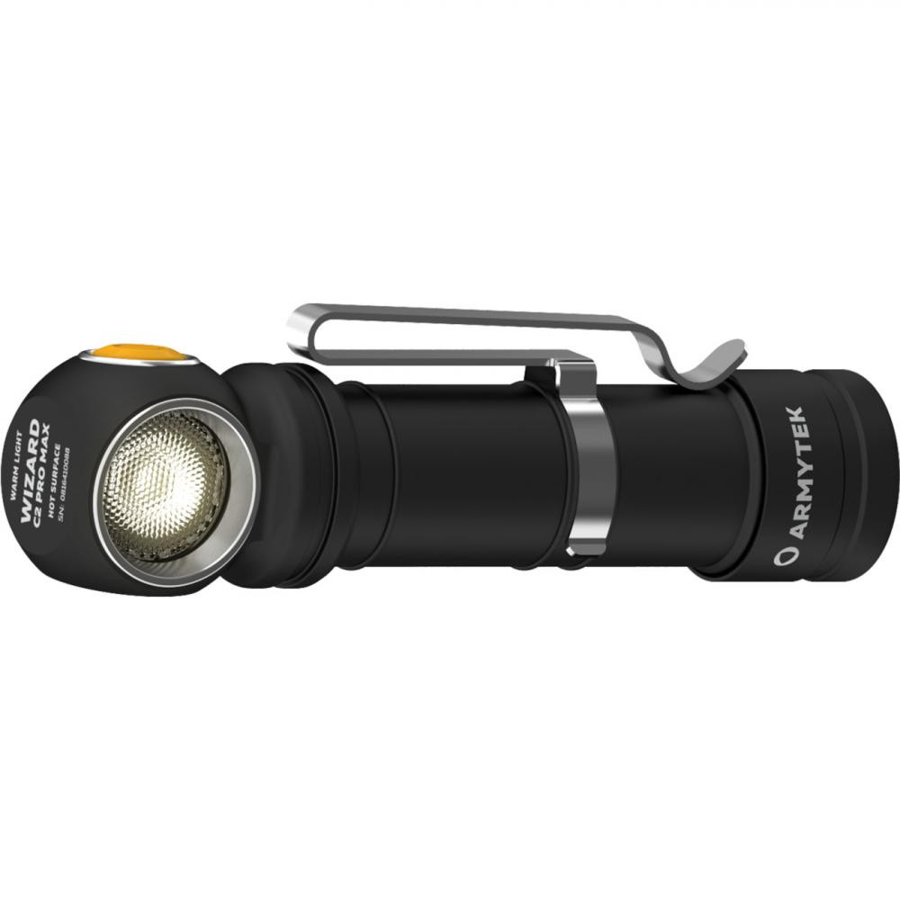Ліхтар налобний Armytek Wizard C2 WR Magnet USB+3200 mAh (F06701C) (NW24432)