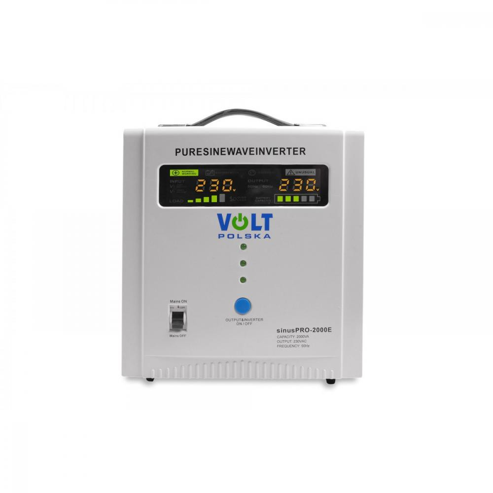Лінійно-інтерактивний ДБЖ Volt Polska SINUS PRO 2000E 12/230V (1250/2000W) (NW33553)