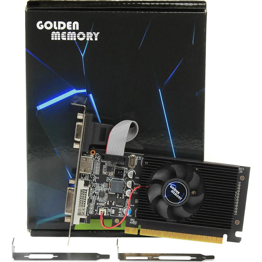 Відеокарта Golden Memory GeForce GT610 2GB DDR3 LP (GT610D32G64BIT) (NW33469)