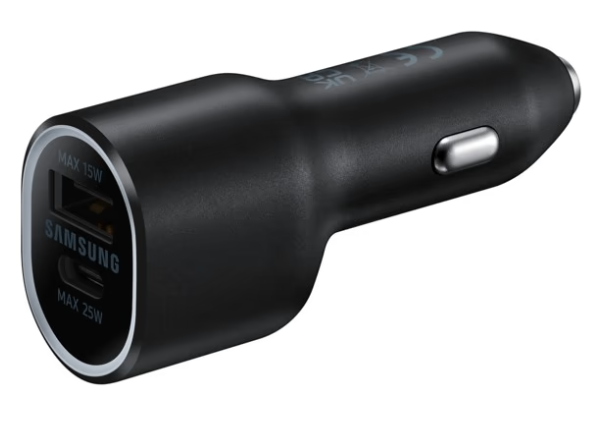Автомобільний зарядний пристрій Samsung 40W Car Charger Black (EP-L4020NBEG) (NW36943)