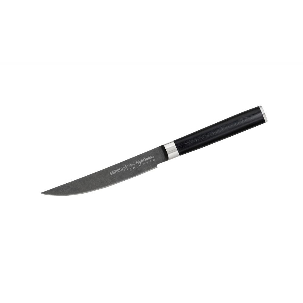 Ніж кухонний стейковий, 120 мм, Samura `MO-V Stonewash` (SM-0031B) (NW03074)